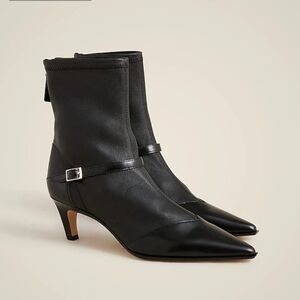 New J Crew Black Stevie buckle Boot- size 8  FINAL DISCOUNT before NOT FOR SALE